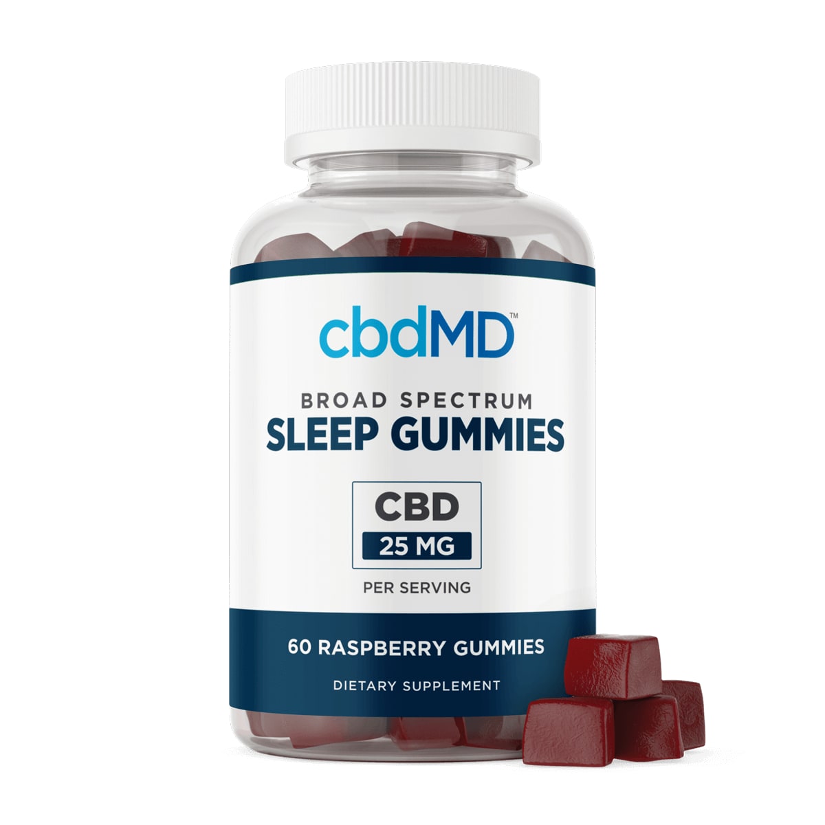 CBDMD Sleep Broad Spectrum (THC Free) Gummies 60ct