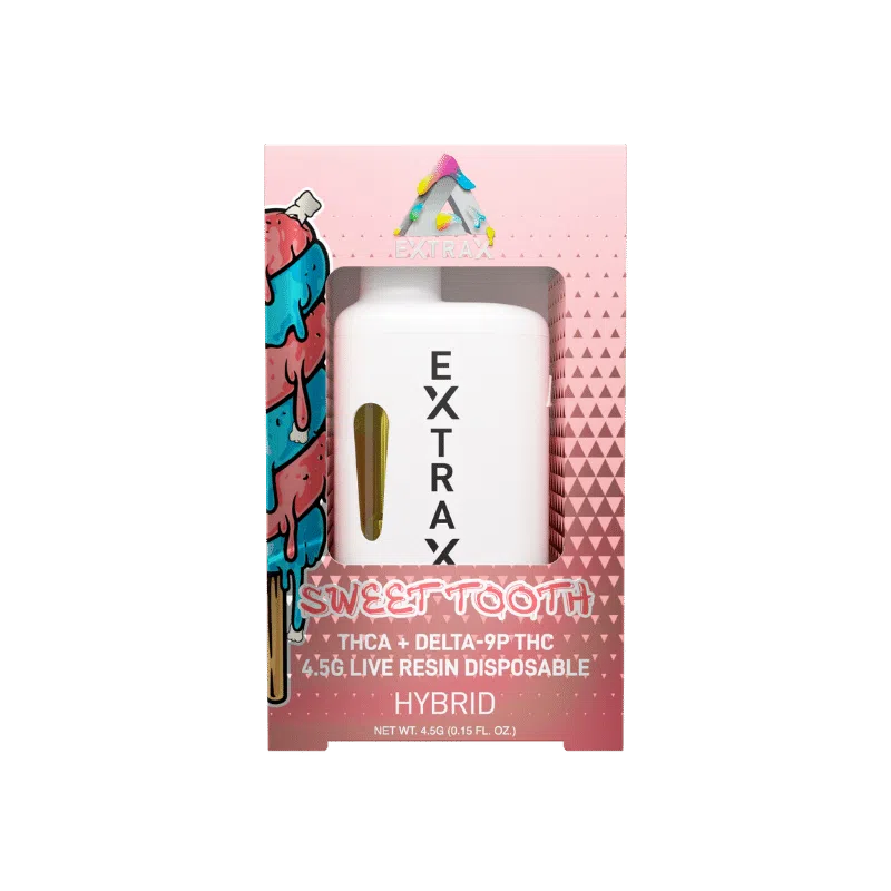 Extrax 4.5g Disposable THCA+DeltaP THC
