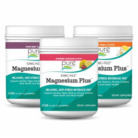 Pure Essence Powder Ionic-Fizz Magnesium Plus: 30 day or 60 day
