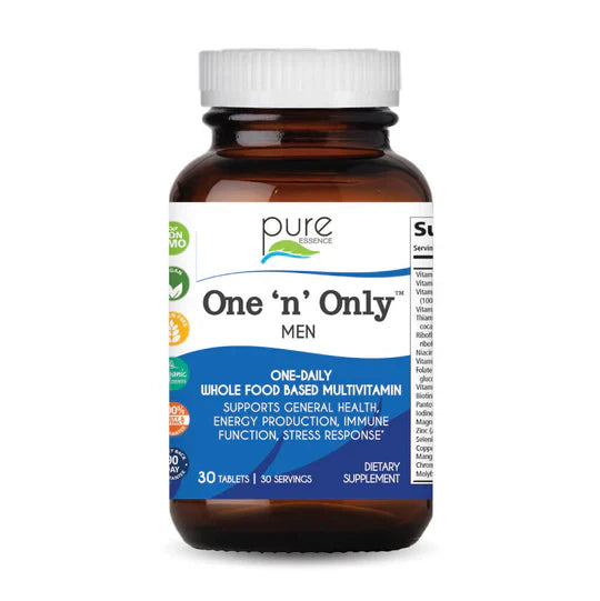 Pure Essence One 'n' Only Men's Supplements: 30ct or 60ct