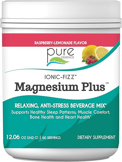 Pure Essence Powder Ionic-Fizz Magnesium Plus: 30 day or 60 day