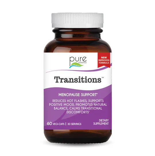 Pure Essence Transitions Vegi-Caps Supplements: 60ct or 120ct