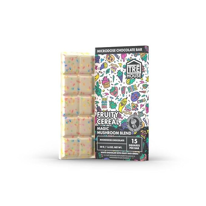 Tre House Magic Mushroom Chocolate Bar - Fruity Cereal