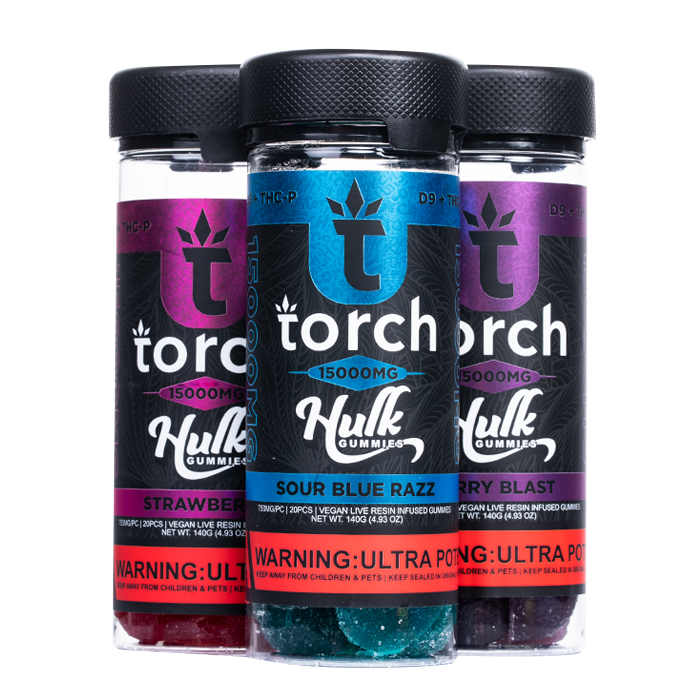 Torch Hulk Gummies 150000mg