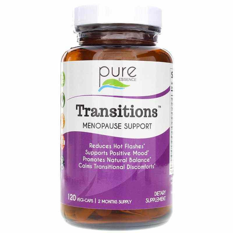 Pure Essence Transitions Vegi-Caps Supplements: 60ct or 120ct