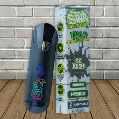 STNR THC-A Live Rosin 2g Disposable 2000mg